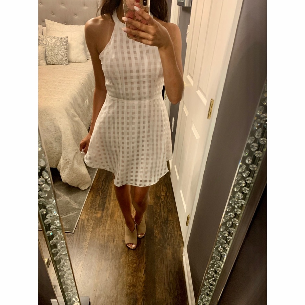 Lovers + Friends Skater Dress w/ Open Back 🤍